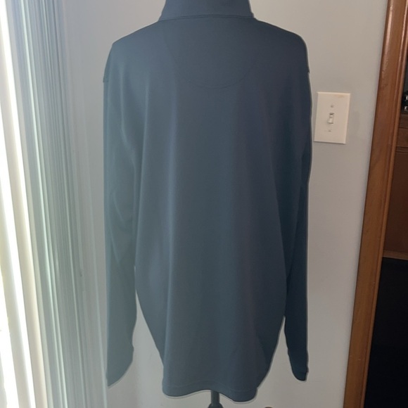 New Men's Pebble Beach Blue Performance 1/4 Zip Pullover Size XXL - Picture 9 of 9